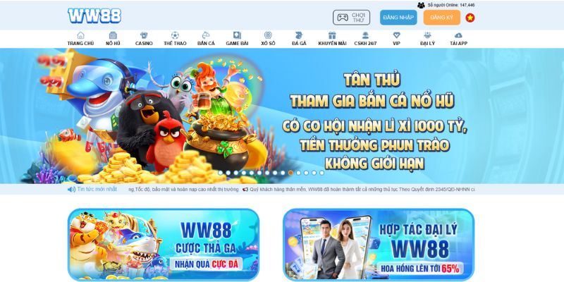 WW88 - Nhà cái trực tuyến uy tín hàng đầu 2025